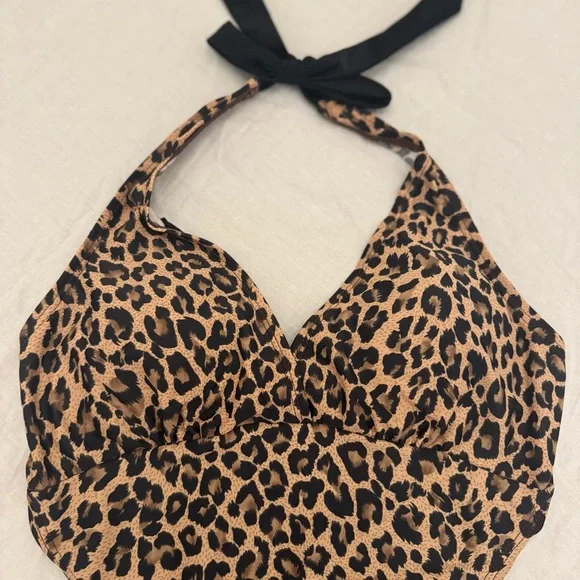 MARINA Leopard Print One Piece Swimsuit Size S and M - Picture 2 of 7